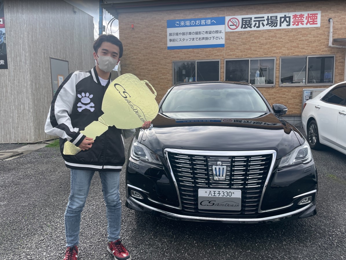 茨城県よりクラウンロイヤルを購入